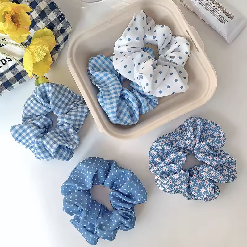 2PCS Hair Accessories For Girls Hair Scrunchies Hair Bands Scrunchy Hair Ties Ropes Ponytail Holder for Women or Girls